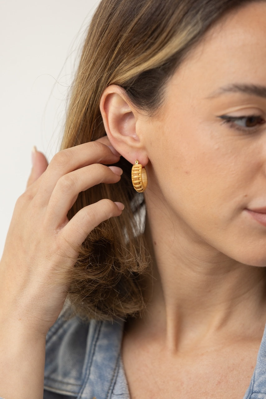 Single Stave Earrings