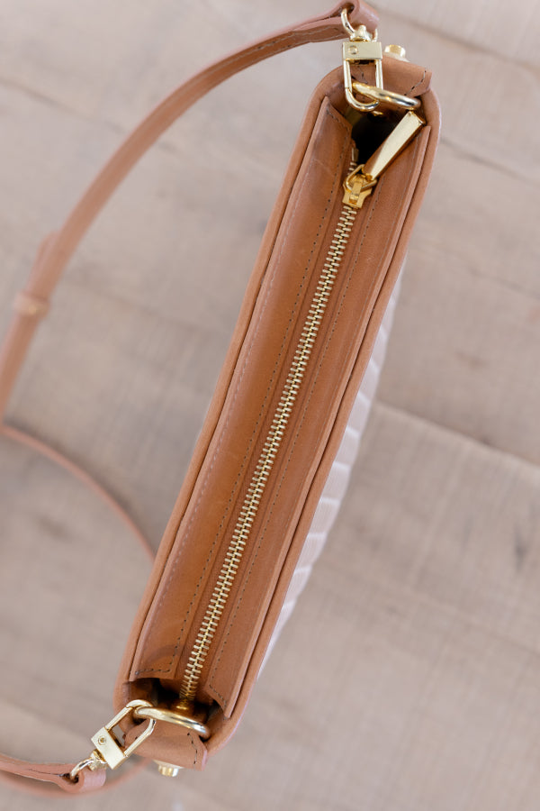 Leather Nantucket Lightship Basket Bag - Clutch