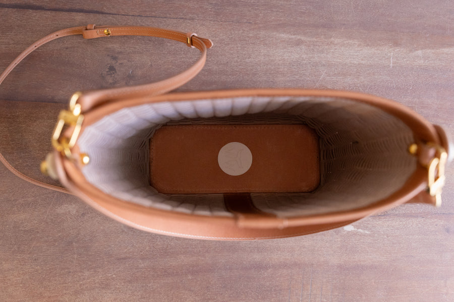 Leather Nantucket Lightship Basket Bag (NLB) - Bucket