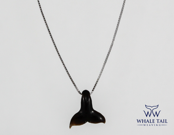 Nantucket Whale Tail Pendant